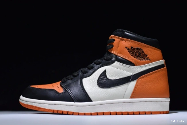 1st Kicks jordan Comfortable 1 1331 555088- high air “shattered og retro backboard” 1120